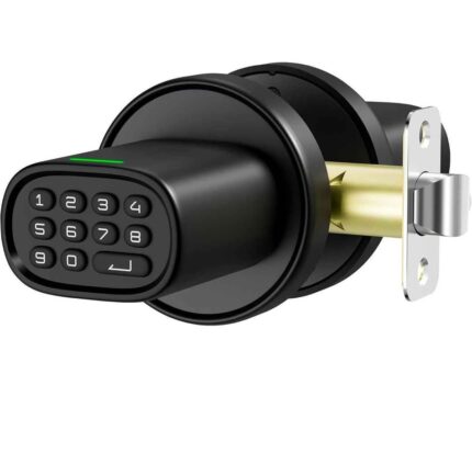 Keyless Door Lock Knob (BLACK)